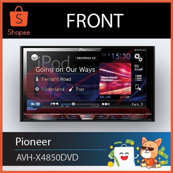 จอ Pioneer AVH-X4850DVD
