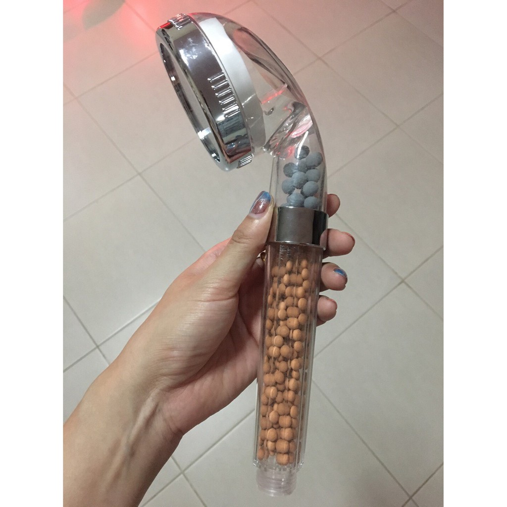 ฝักบัวหินเกาหลี หน้ากว้างพิเศษ 7.5 CM เพิ่มแรงดันน้ำ น้ำอาบนุ่มผิว
