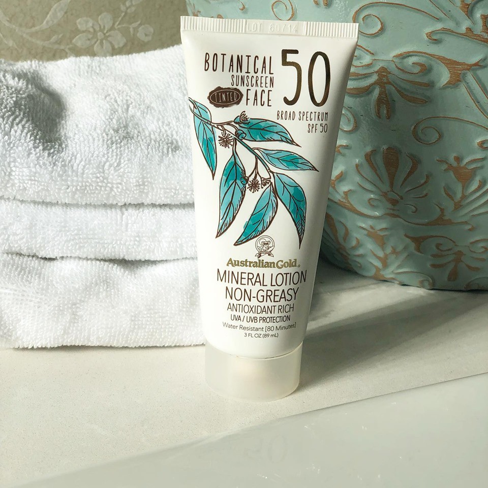 AUSTRALIAN GOLD BOTANICAL SPF 50 TINTED FACE SUNSCREEN LOTION 4223