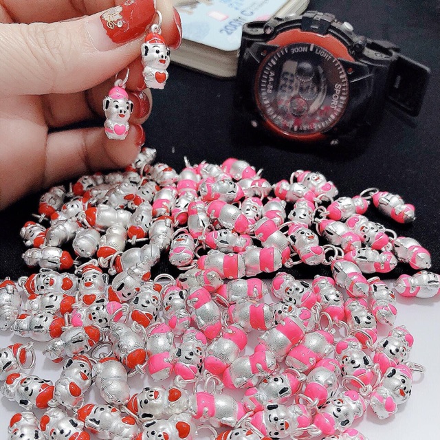 CHAMR SILVER PIG S925