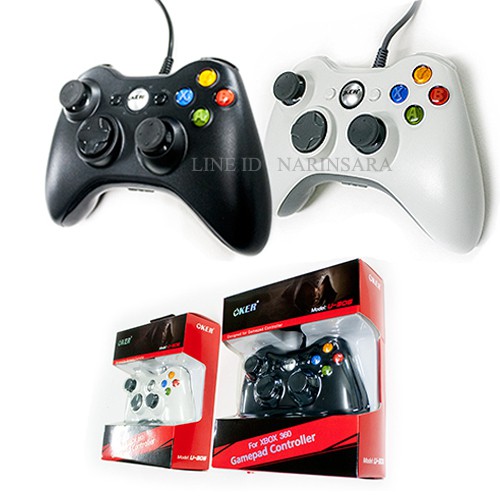 ด่วน ของมีจำนวนจำกัด OKER จอยเกมส์ Xbox 360 รุ่น U-306 ของดีมีคุณภาพ