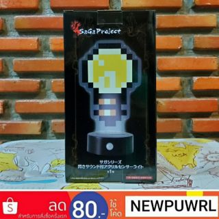 Saga Series - Acrylic Sensor Light w/Flashing Sound โคมไฟอะคริลิค มีเสียง [ลิขสิทธิ์แท้นําเข้าจากญี่ปุ่น🇯🇵]