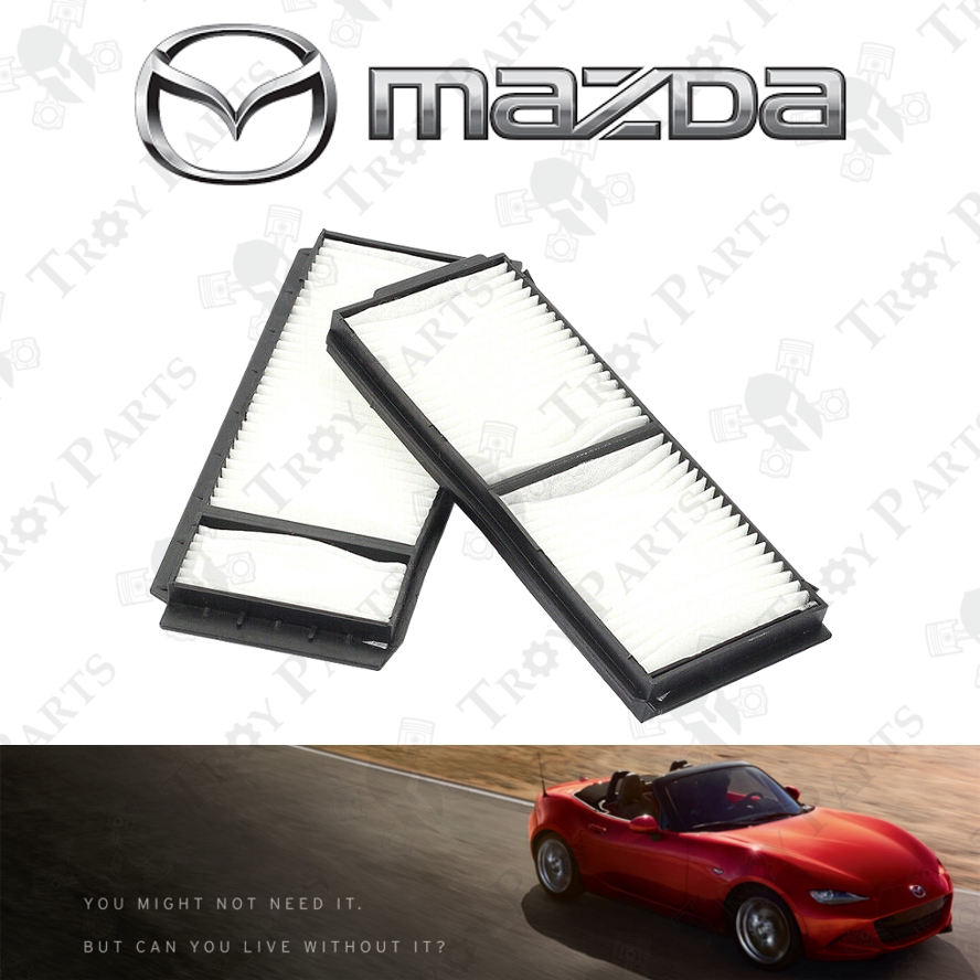 Mazda Cabin Air Aircon Filter สําหรับ Mazda 2 2009 Mazda 3 BK Mazda 5 Premacy Biante Ford Fiesta (BP
