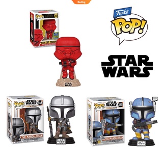 FUNKO โมเดลฟิกเกอร์ Star Wars - The Mandalorian Sith Jet Trooper 345/383//348 ของเล่นสําหรับเด็ก