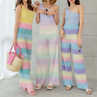 Kimmame - กางเกง รุ่น Ombre Pleated Pants 4 สี