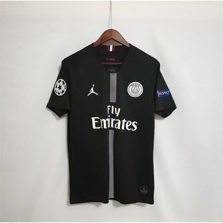 เสื้อกีฬาแขนสั้น ลายทีมชาติฟุตบอล Psg Paris Third Away 18-19