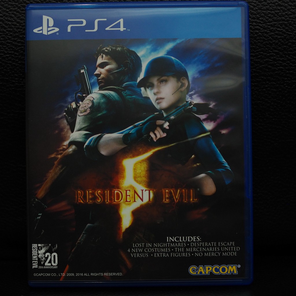 แผ่นเกมส์ PS4 : Resident Evil 5 (มือสอง)