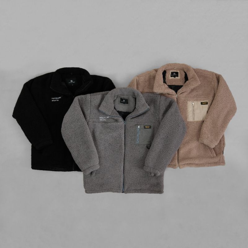 OOTDPLY Saviour Sherpa Jacket | เสื้อแจ็คเก็ตผ้าฟลีซ Sherpa J008