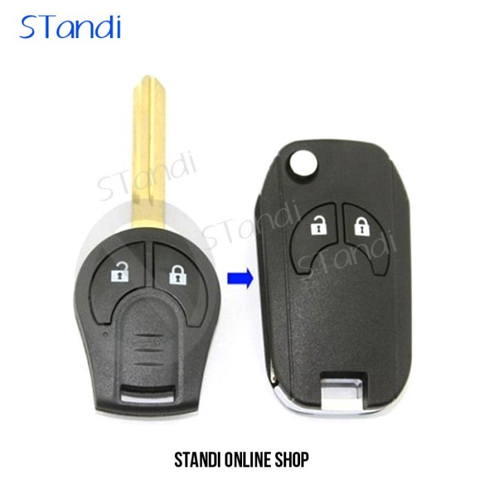 เคสกุญแจแบบพลิก Nissan Evalia