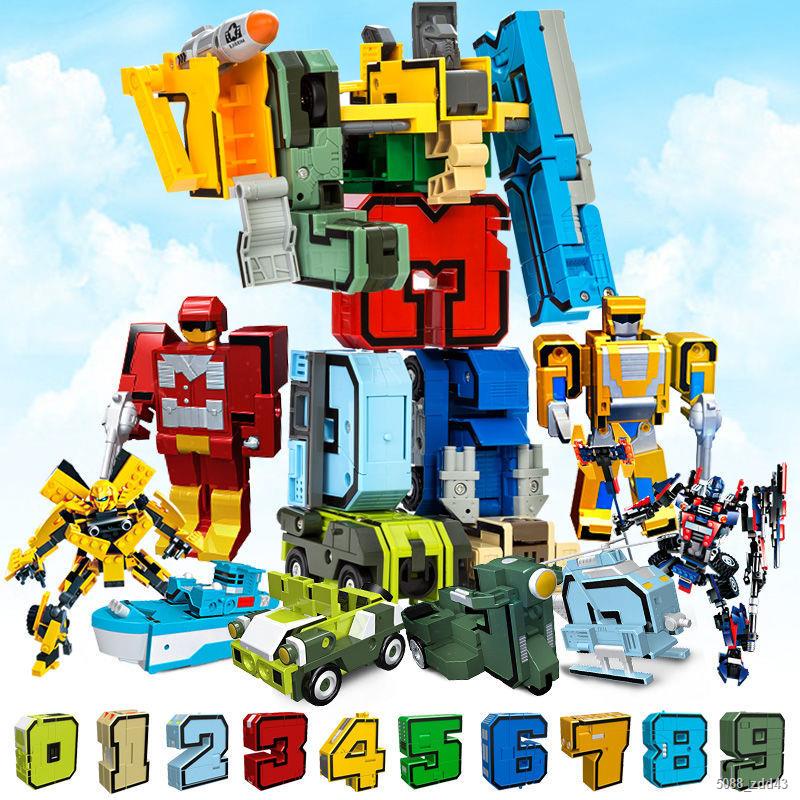 ส่งจากกรุงเทพDigital Transformers Toy Team Set ติดตั้งรถยนต์ Robot Tank ...