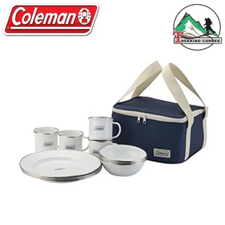 ชุดภาชนะ Coleman JP Enamel Dishware Set