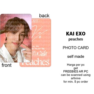 โฟโต้การ์ด EXO KAI PEACHES PC UNOFF