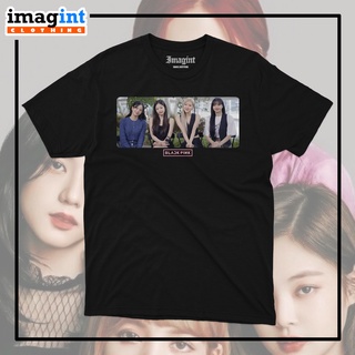 เสื้อยืด พิมพ์ลาย Blackpinkสามารถปรับแต่งได้