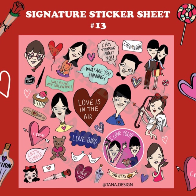 [Tana.design] Sticker diecut no.13