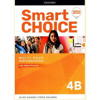 Se-ed (ซีเอ็ด) : หนังสือ Smart Choice 4th ED 4 Multi-Pack B  Student Book+Workbook (P)