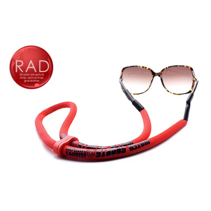 สายคล้องแว่นตาลอยน้ำ Float Glasses Rope สีแดง