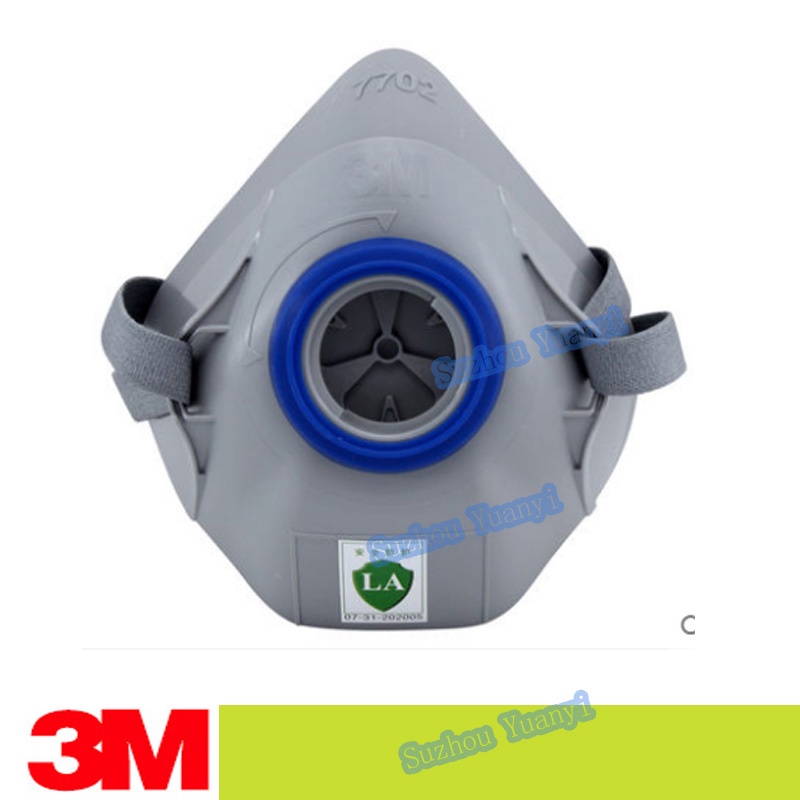 3M 7702(K) Medium Half Facepiece Replacement Painting Spraying Gas Soft Silicone