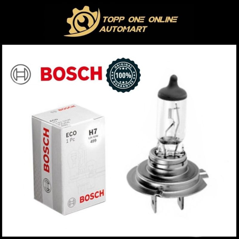 BOSCH H7 12V 55W หลอดไฟ