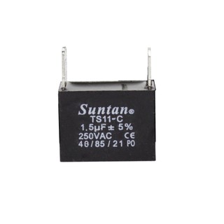 AC CAPACITOR CBB61 BL-Type 250V 1.5uf (Motor Run Capacitors) แพค 5 ชิ้น