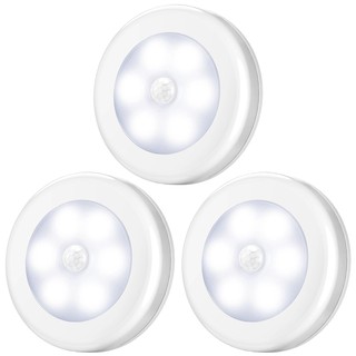 Home Motion Sensor Light ห้องโถงบันไดไฟกลางคืน LED (3pcs)