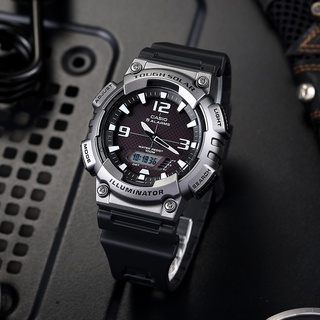 นาฬิกา Casio Tough solar รุ่น AQ-S810W-1A4V นาฬิกาสำหรับผู้ชาย ของแท้ 100% รับประกันสินค้า 1 ปี