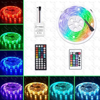 SK H&amp;L🔥 ปลั๊กไฟ DC 12v สำหรับ RGB 2835-5050 แถบ LED SMD LED Strip, ไฟตกแต่ง รีโมทคอนโทรล