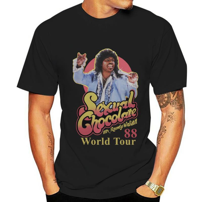 Sexual Chocolate 88 World Tour Randy Watson Eddie Murphy Movie T-Shirt Cool Casual Pride Men