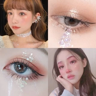 🍒สินค้าพร้อมส่ง🍒เจลกากเพชรทาตา,Glitter Eye Makeup,กลิตเตอร์ติดตา,กากเพชรติดตา,กากเพชร
