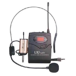 ไมค์ลอยแบบคาดศรีษะ ไมโครโฟนไร้สาย WIRELESS MICROPHONE รุ่น lxj lx  01