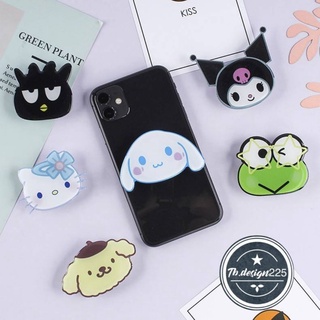 🐦กริ๊ปต็อก ลายการ์ตูน สำหรับติดโทรศัพท์มือถือ กาวไม่แห้งติดเข้ากับเคสโทรศัพท์ได้ง่าย #C01