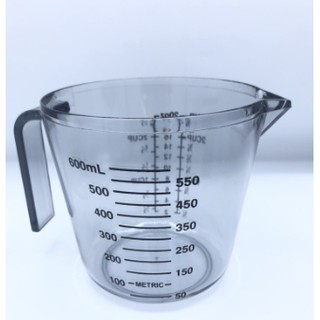 ถ้วยตวงพลาสติก แบบมีหูจับ 600 ml**สินค้าพร้อมสง