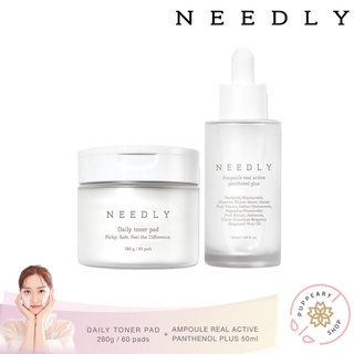 [แท้/พร้อมส่ง DUO SET] NEEDLY SKIN BOOSTER SET (TONER PAD + AMPOULE)