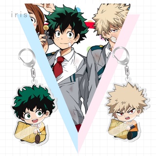 พวงกุญแจอะคริลิคใสลายการ์ตูนอนิเมะ My Hero Academia