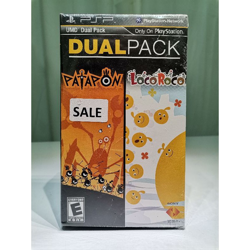 เกม UMD Dual Pack PATAPON + LocoRoco สำหรับ Sony PSP