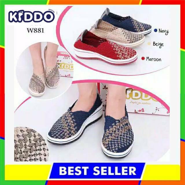 KIDDO Shoes - รองเท้าผู้หญิง W 881 Wedges