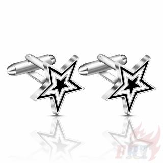 ❉ Five-Pointed Star Cuff Button คัฟลิงค์ ❉2Pcs/Pair Fashion Shirt Cufflinks