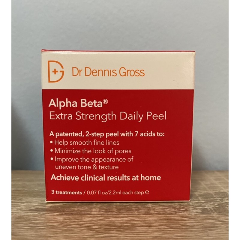 Dr Dennis Gross Alpha Beta Extra Strength Daily Peel 1 กล่อง