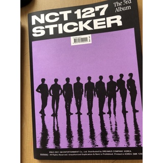 💜 อัลบั้มเปล่า nct127 sticker photobook ver. พร้อมส่ง‼️