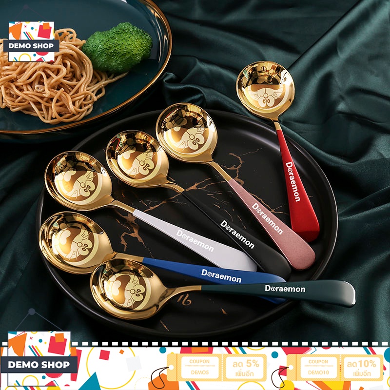 ช้อนส้อมสแตนเลส ช้อน ส้อม หนา ไร้สนิม ช้อนส้อมพกพา