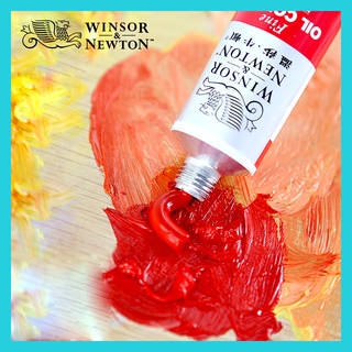 ①Winsor &amp; Newton สีน้ํามันไทเทเนียมสีขาวขนาด 170 มล .