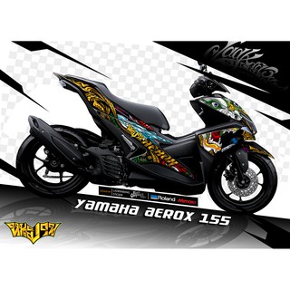 สติ๊กเกอร์ Full Body Yamaha Aerox ลาย หนุมาน เต็มคัน