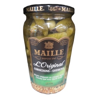 แตงกวาดอง MAILLE GHERKINS Original 375g./ 950 g.แตงกวาดองคุณภาพ นำเข้าจากฝรั่งเศส .