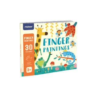 Mideer มิเดียร์ Finger Paintings สมุดระบายสีสำหรับ Finger paint