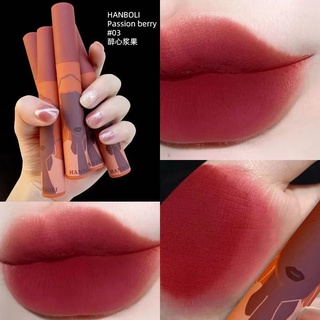 L07 HANBOLI ลิปจุ่ม ลิปสติก ลิปกลอส กันน้ำ อาร์ตแกลเลอรี่ลิปโคลนมูส Matte Lip Glaze Velvet Lipstick ลิป