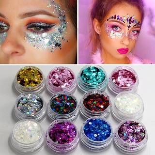 Glitter ผงกลิตเตอร์เลื่อมเลเซอร์ สําหรับแต่งหน้า DIY