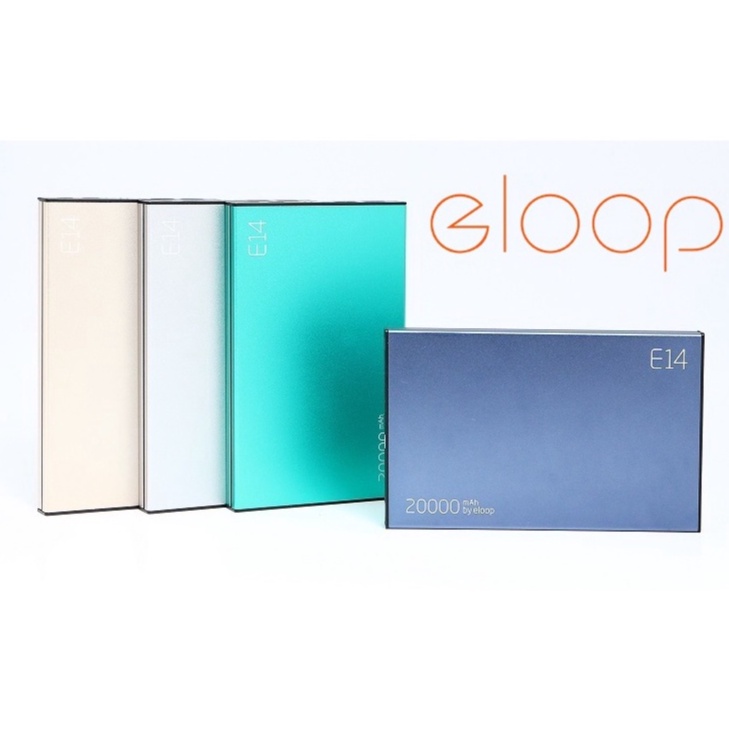 E14 Power Bank แบตสำรอง ความจุ 20000mAh พร้อมสายชาร์จ พาวเวอร์แบงค์ แบตเตอรี่สํารอง