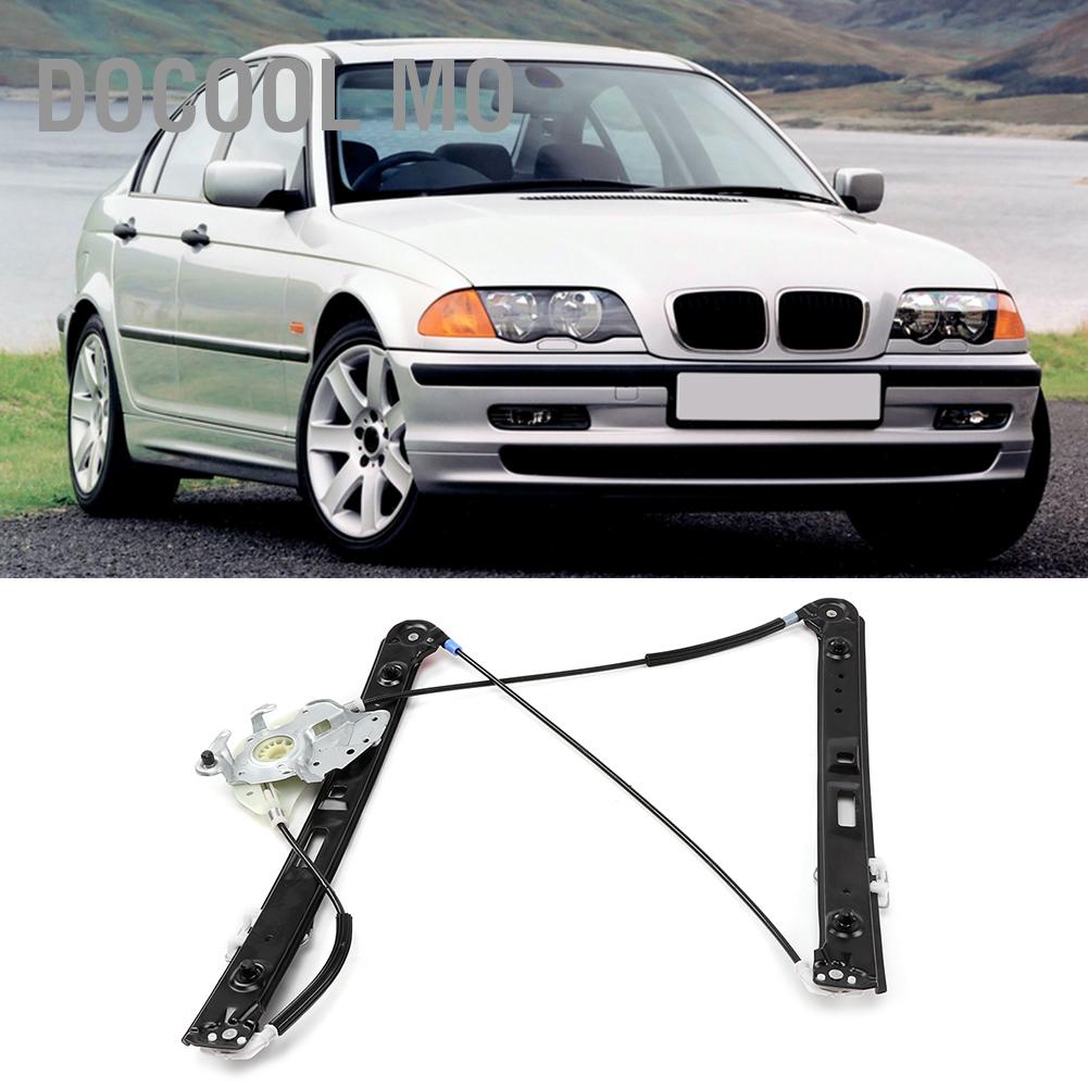 Docool Mo ตัวควบคุมหน้าต่างด้านหน้าขวา 51337020660 เหมาะสําหรับ 3 Series E46 1998-2005 เหมาะสำหรับการขับขี่ด้านซ้าย