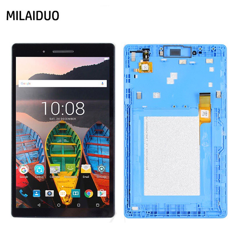 หน้าจอสัมผัส Lcd พร้อมกรอบ สําหรับ Lenovo Tab 3 710 Essential TAB3 710 ...