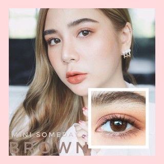 🧡คอนแทค Mini someday brown เน้นธรรมชาติใส่ได้ทุกวัน | ทักแชทก่อนสั่งซื้อ‼️