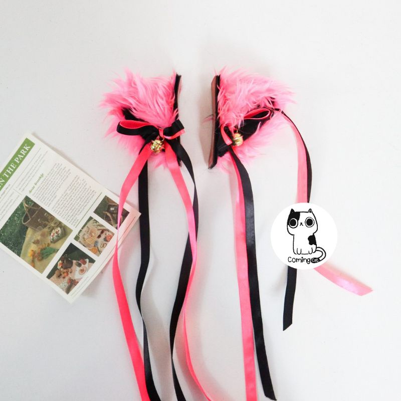 หูแมวติดหมวกกันน็อค ไซส์เล็ก กันแดด-กันลม ถอดเปลี่ยนได้ กาว 3M สำหรับติดรถ  [พร้อมส่ง]❗️เฉพาะหูสำหรับติดหมวก❗️ - รูปที่ 5